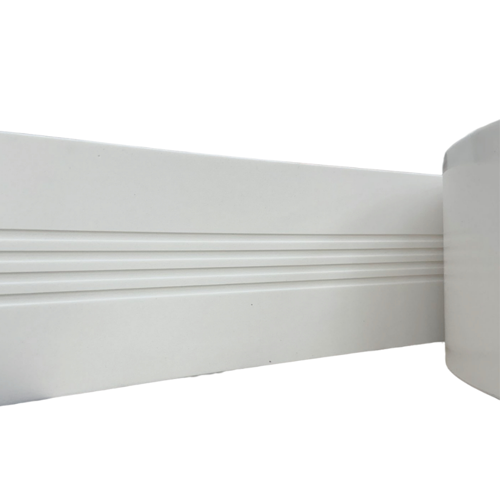 Roda Meio ou Moldura de Porta e Janela Eva Flexível e Autocolante 15 METROS Urânio 15cm X 5mm