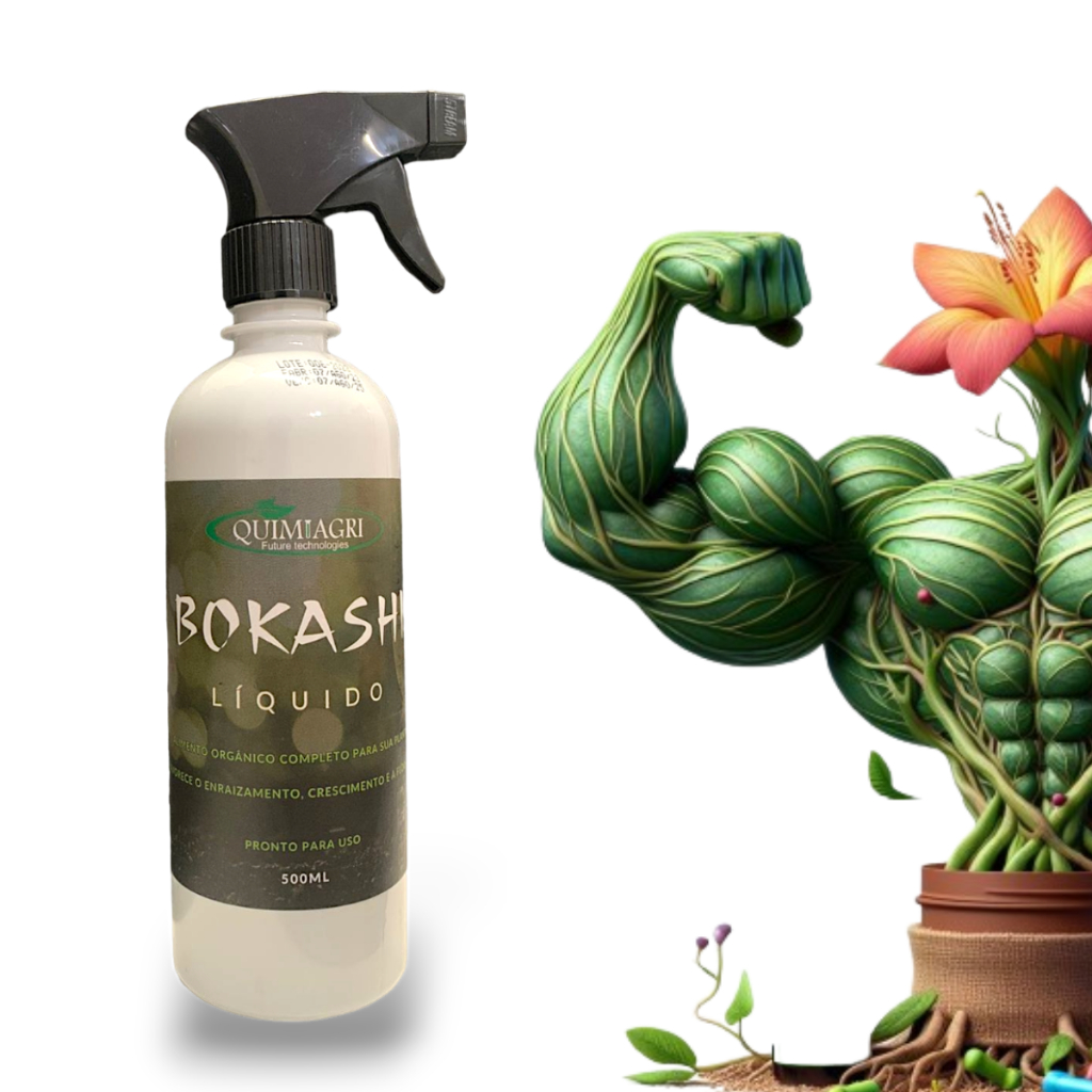 Fertilizante Bokashi Liquido Foliar Premium 500ml
