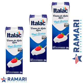 Creme de Leite Italac 1L - 3 Unidades em Oferta na Shopee