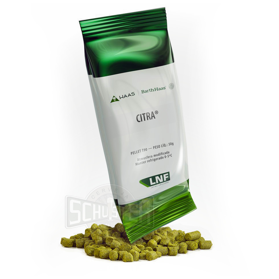 Lúpulo Citra Pellet T90 - 50g