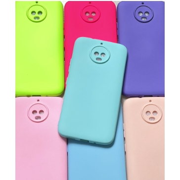 Capa Capinha Motorola Moto G5 G5S  G5SPLUS G5GPLUS  Silicone Aveludado
