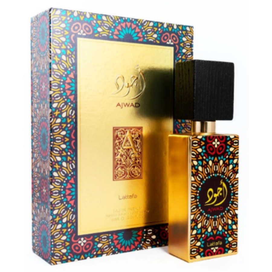 PERFUME ÁRABE - AJWAD - LATTAFA - 60ML - EAU DE PARFUM - ORIGINAL