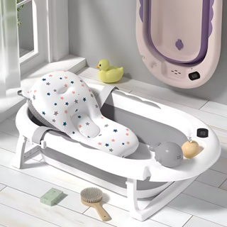 Kit Banheira Para Bebê + Almofada - Termômetro Banho Infantil 100% Original Tibaby em Oferta na Shopee