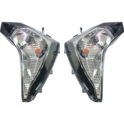 Par de Piscas Dianteiros Honda ELITE 125 2019 a 2024 Lado Esquerdo + Lado Direito com lâmpadas.