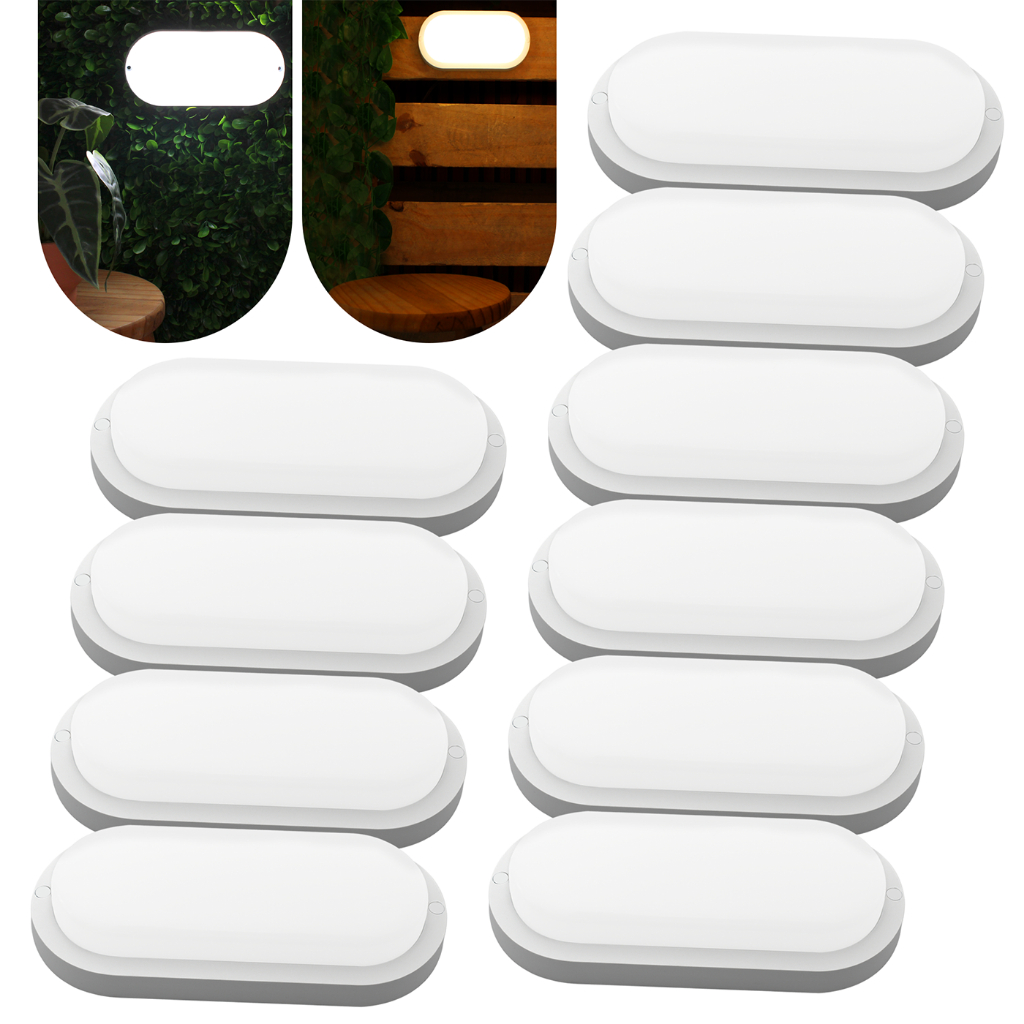 Kit 10 Arandela Tartaruga 20w Led Externo Interno Bivolt em Oferta na Shopee