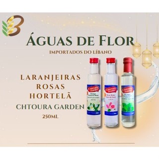 Água de rosas / Flor de Laranjeiras e Hortelã 250ml - Chtoura Garden