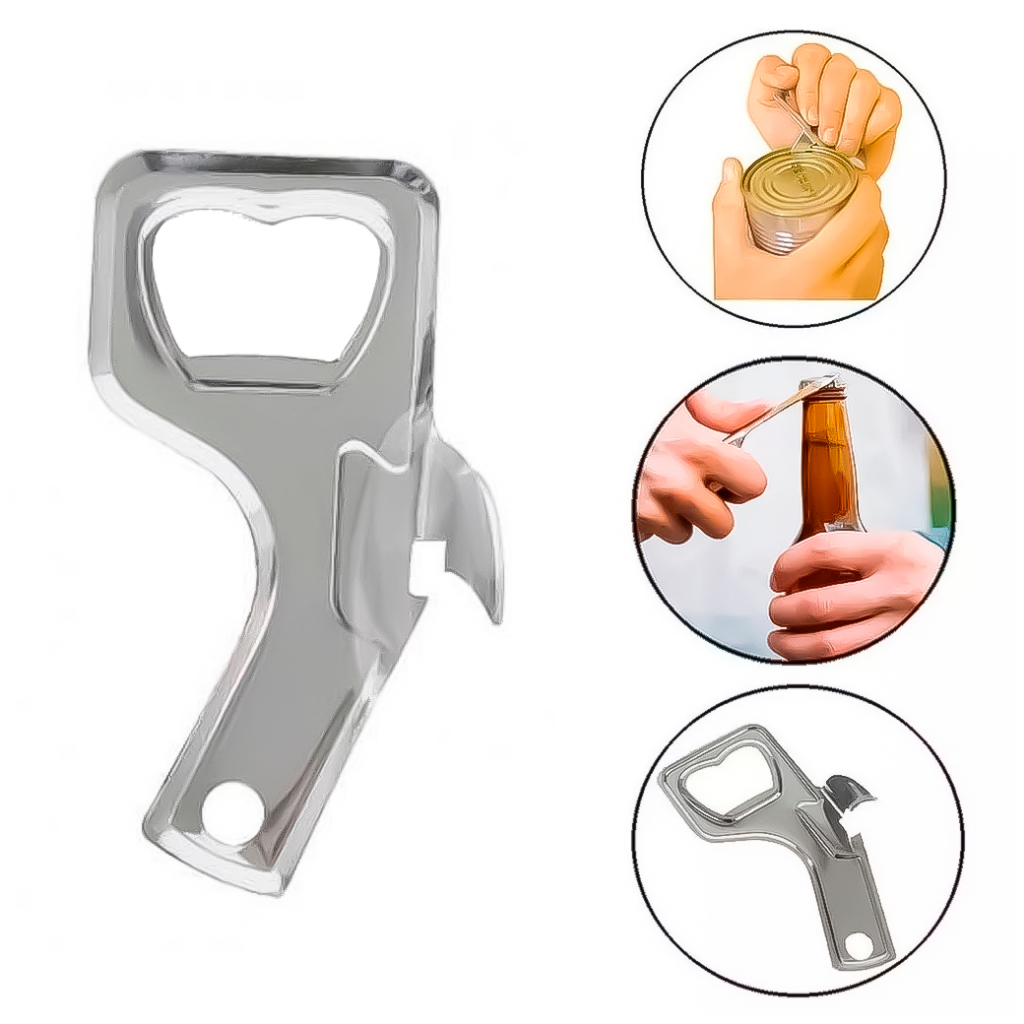 Kit Jogo 12 Abridor De Latas Garrafa Conjugado Aço Cozinha Abrir Bebidas Atacado Prático Rápido em Oferta na Shopee