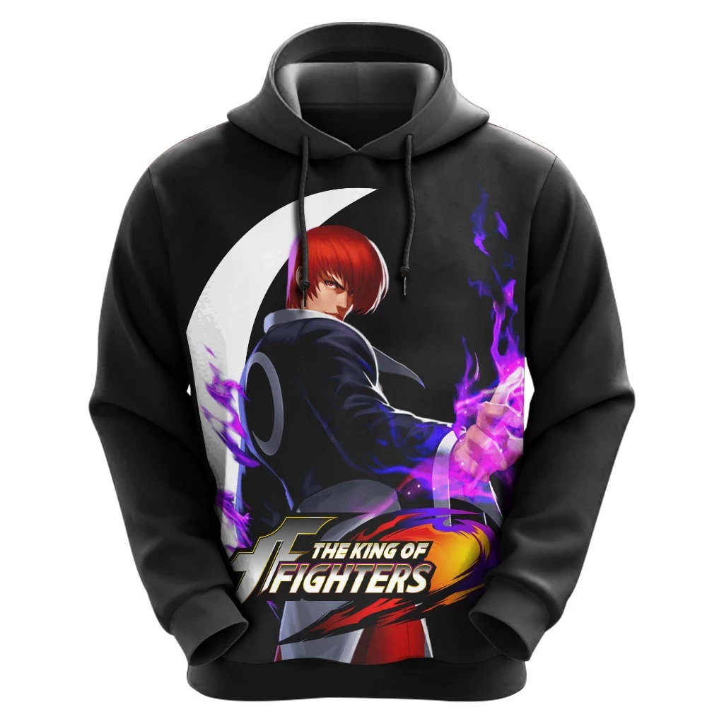 Blusa De Moletom Adulto E Infantil The King Of Fighters Iori Yagami