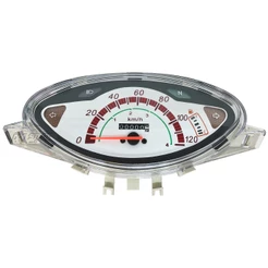 Painel completo Honda Biz 100 2002 a 2005 com marcador de combustível com chicote de painel.