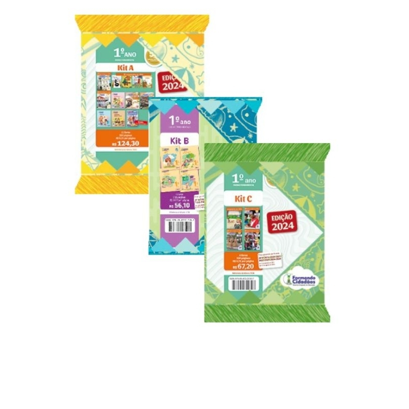 Formando Cidadãos 1º Ano Kit A,B,e C (2026)
