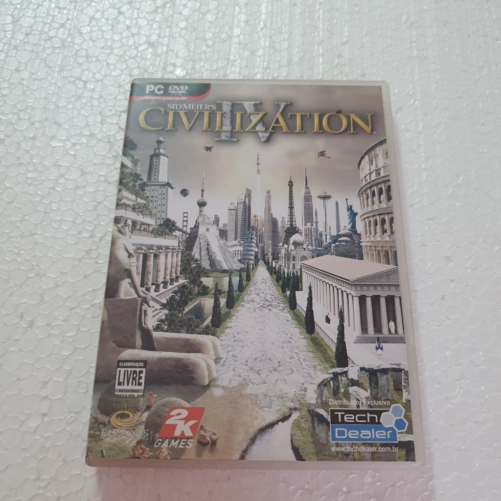 DVD PC Sid Meier's Civilization IV - D0309