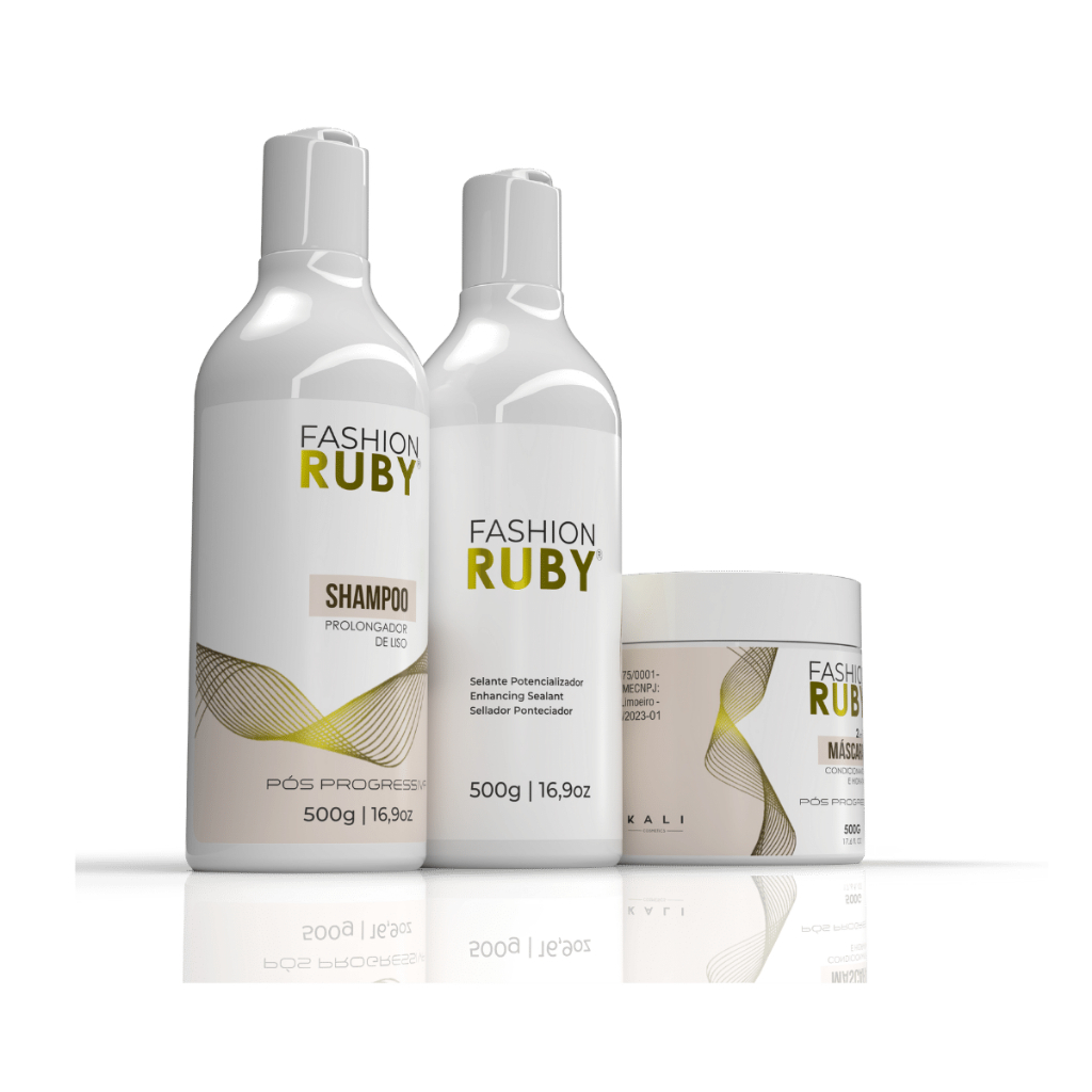 Progressiva Fashion Ruby Linha Gold e Kit Prolongador de Liso 500g