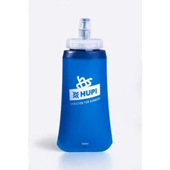 Garrafa Dobrável Soft Flask HUPI Boca Larga Ideal para Corrida - Azul 350ML