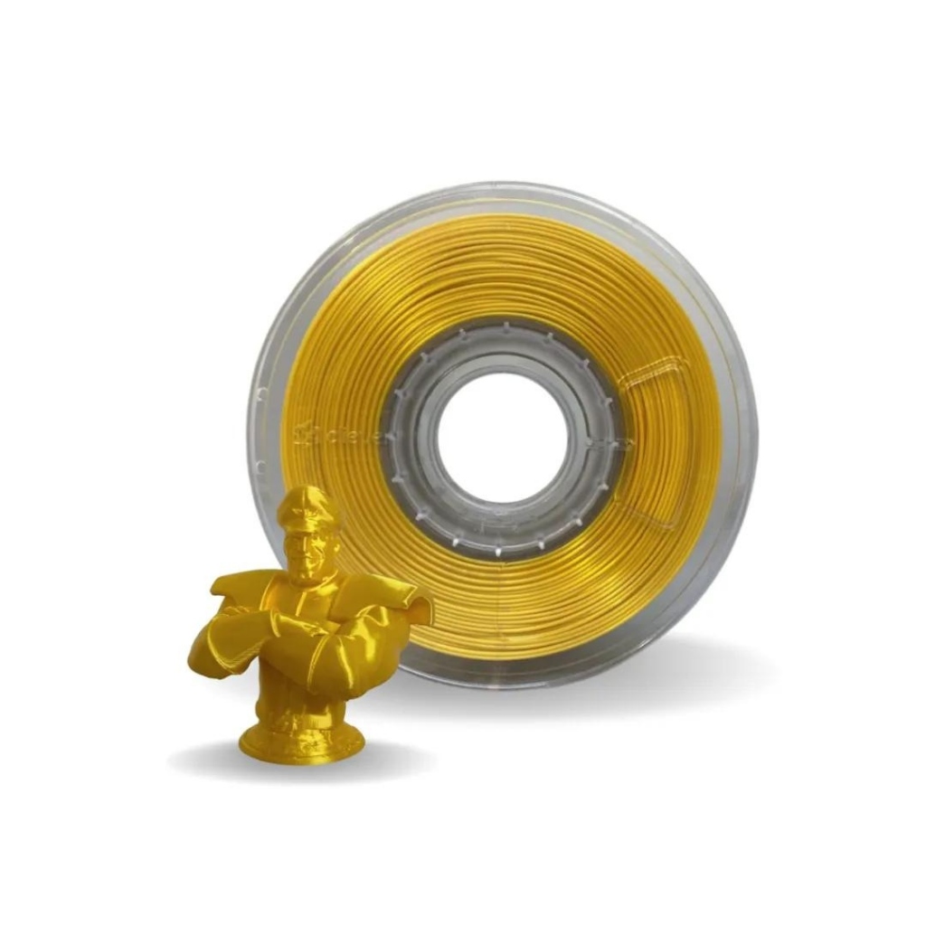 PLA Silk Gold Ouro | 1,75mm | 1 Kg | Cliever