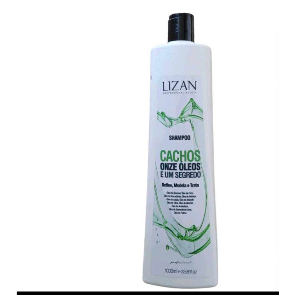 SHAMPOO LIZAN  CACHOS ONZE OLEOS E UM SEGREDO 1000ML