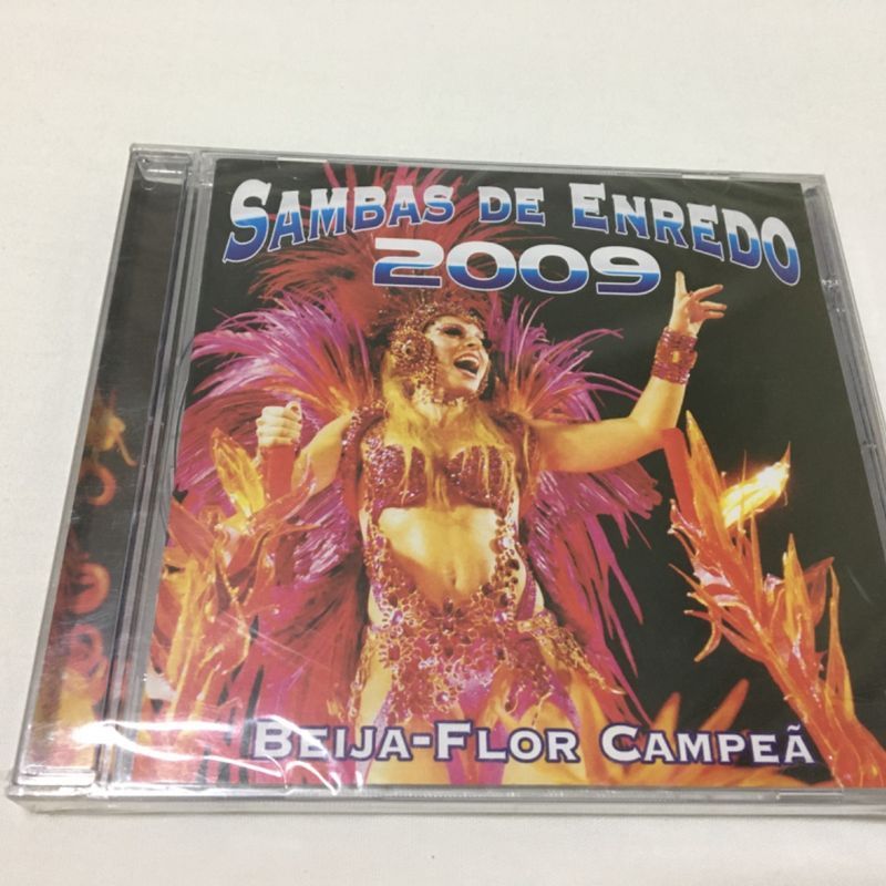 Cd De Música Samba De Enredo 2009 Beija Flor Campeã