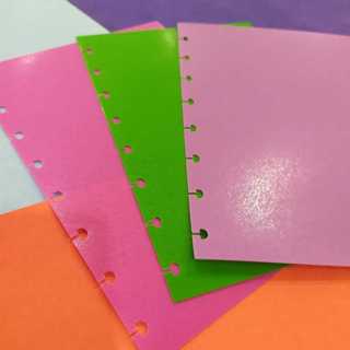 Capa para Caderno de Disco PVC (frente e verso) em Oferta na Shopee