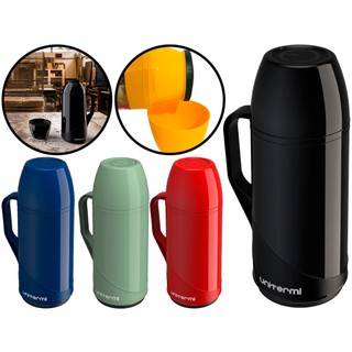 Garrafa Térmica Para Café Chá 500ml Roma Unitermi Alça Reforçada Tampa Copo em Oferta na Shopee