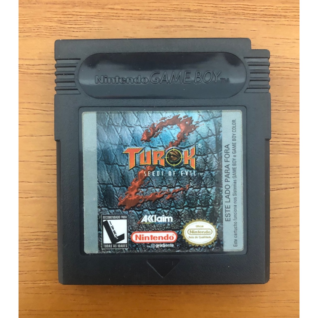 Jogo Turok 2 Seeds of Evil Game Boy Color Original