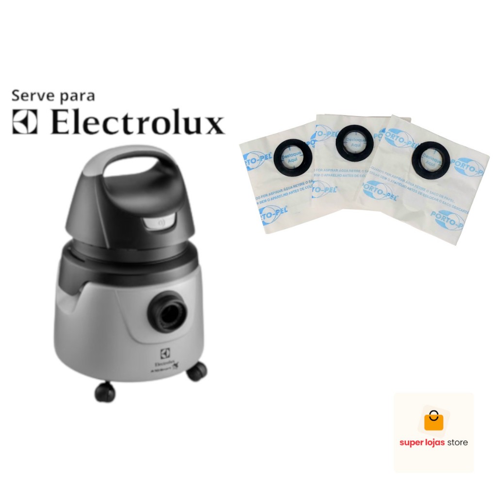 Saco Aspirador Eletrolux A10 Smart Com 3 Unidades