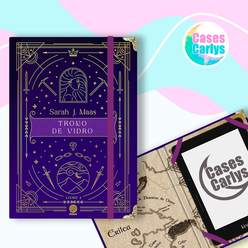 Capa para Kindle - Coleção Trono de Vidro