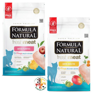 KIT COM 02 Ração Gatos Fórmula Natural Fresh Meat 500g para gatos em Oferta na Shopee