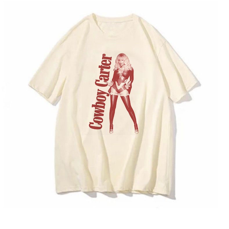 Camiseta Beyonce Cowboy Carter Cantora Bey once blusa feminina masculina novo album lançamento camisa artista