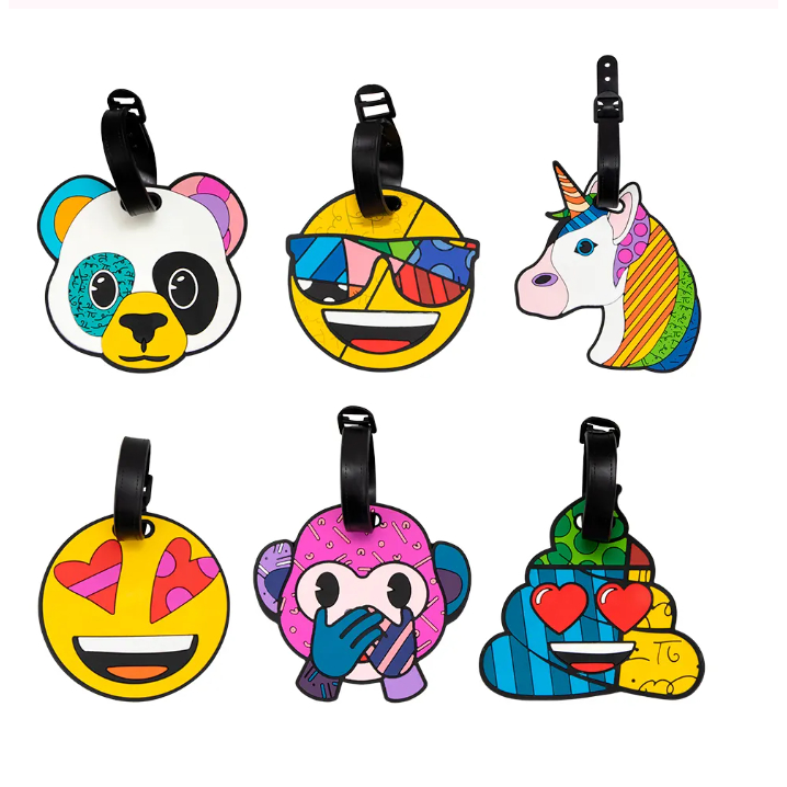 Tag de Mala Emoji -Identificador de Bagagem- emoji® by BRITTO®