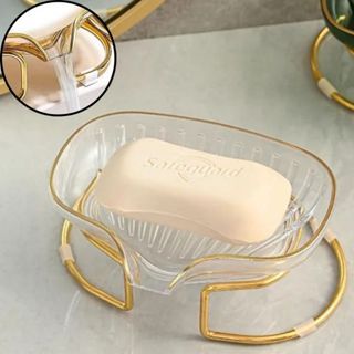 Porta sabonete para banheiro lavabo suporte de sabonete em barra anti respingo