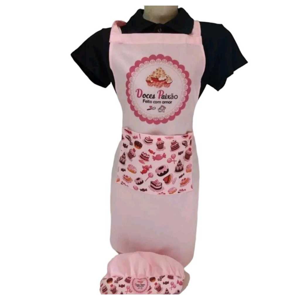 Avental Estampado com seu logo