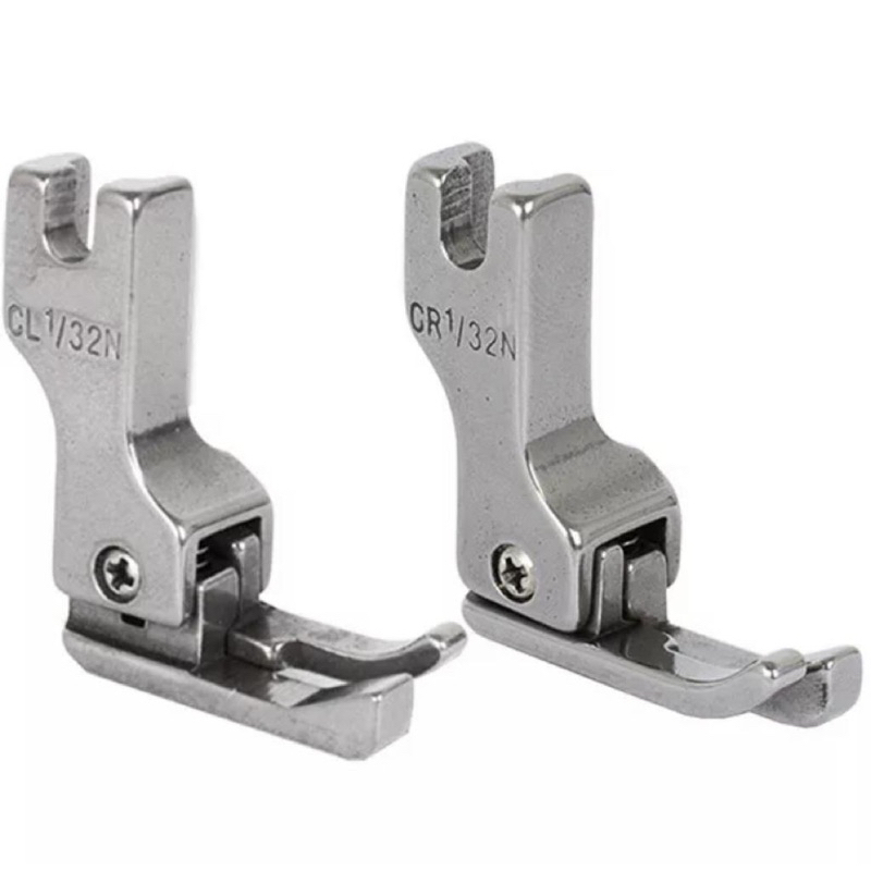 2 Calcador Compensado Pesponto 1/32N Dir Esq Reta Industrial em Oferta na Shopee