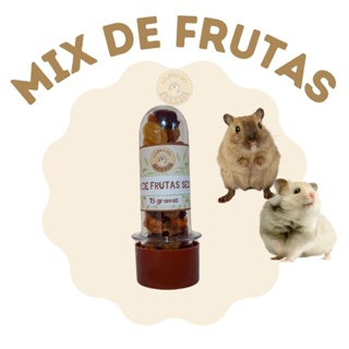 Mix de Frutas Gourmet Desidratadas para hamster,  gerbil, twister, topolinos, camundongos... em Oferta na Shopee