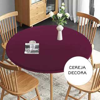 CAPA TOALHA DE MESA REDONDA ESTILO  EIFFEL COM ELÁSTICO VÁRIAS MEDIDAS - ENVIO RÁPIDO em Oferta na Shopee