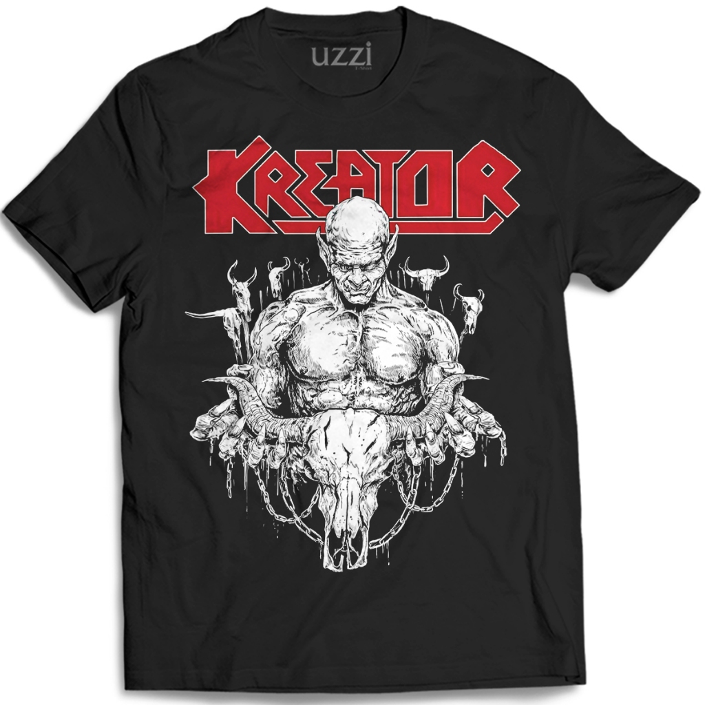 Camiseta Kreator Camisa de Banda Trash Metal Black
