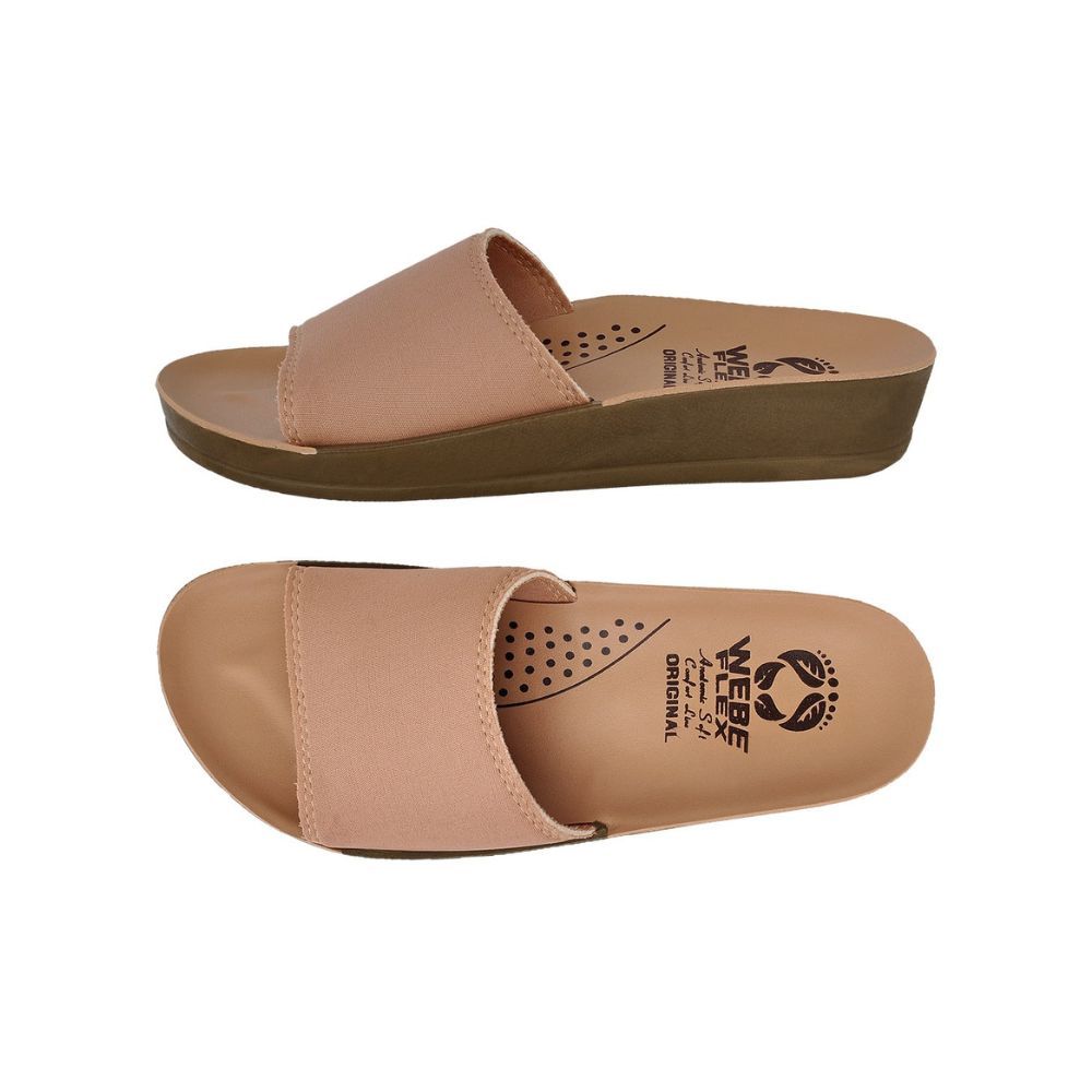 Sandália Chinelo Slide ortopédica casual feminina conforto Alívio de dores Sandalha Macia Confortável Antistress Leve