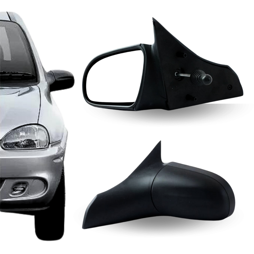 Retrovisor Corsa Classic Corsa Pick-up Corsa Sedan Com Controle 1993 1994 1995 1996 1997 1998 1999 2000 2001 02 até 2016