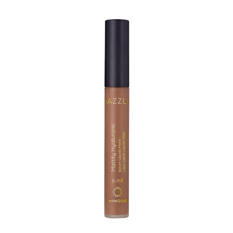 Batom Líquido Matte Caramelo Mattify Dazzle 6ml Hinode