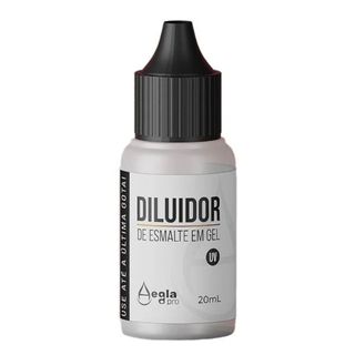Diluidor de Esmalte Em Gel Aegla Pro 20ml - Aegla Pro