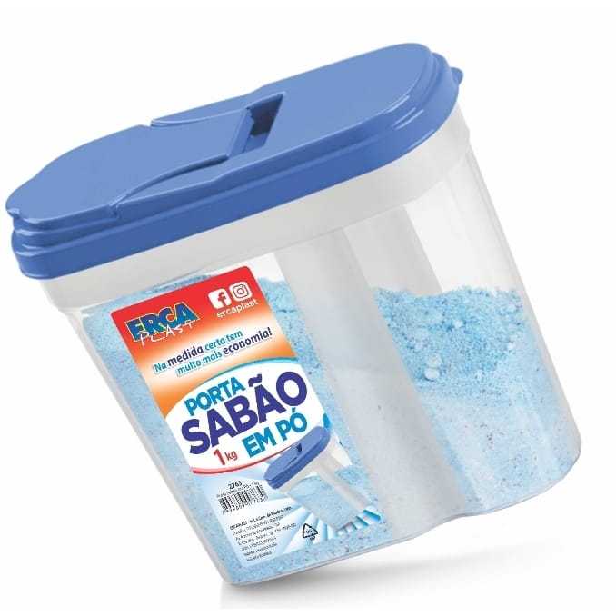 Porta Sabão em Pó de 1 Kg