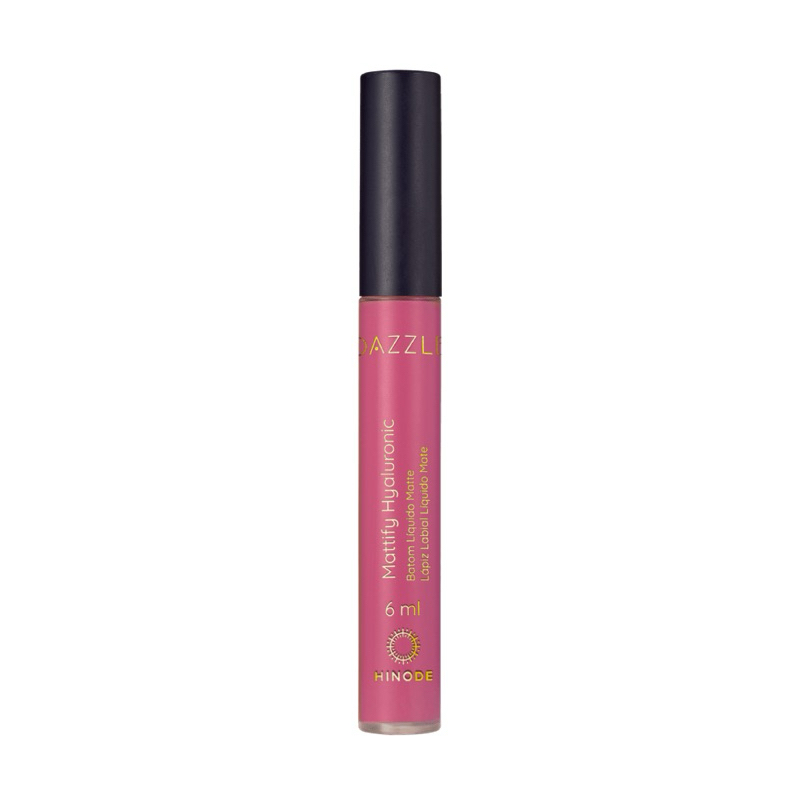 Batom Líquido Matte Fúcsia Mattify Dazzle 6ml Hinode