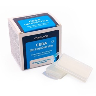 Cera Ortodontica Maquira Com 50 Bastões Proteção Aparelho Braquete em Oferta na Shopee