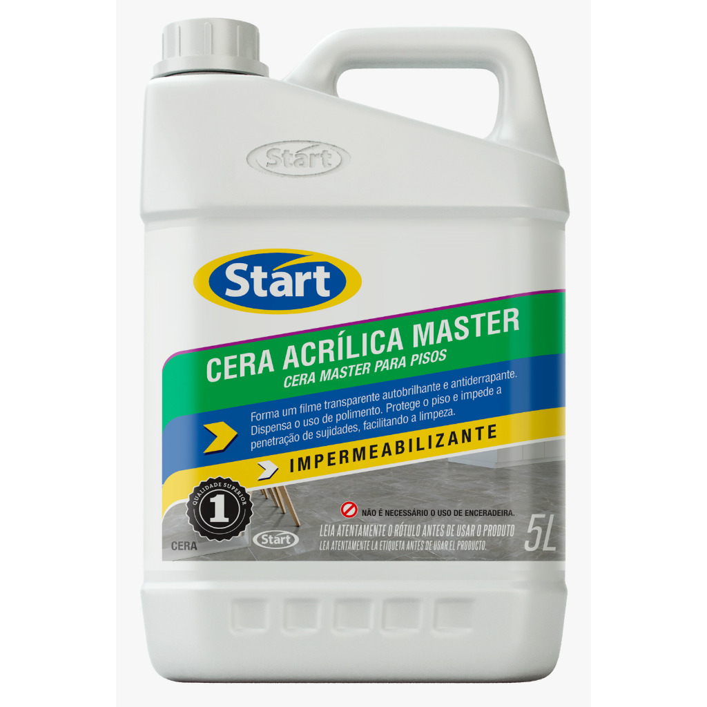 Cera Acrilica  5 Litros Seladora Impermeabilizante Antiderrapante em Oferta na Shopee