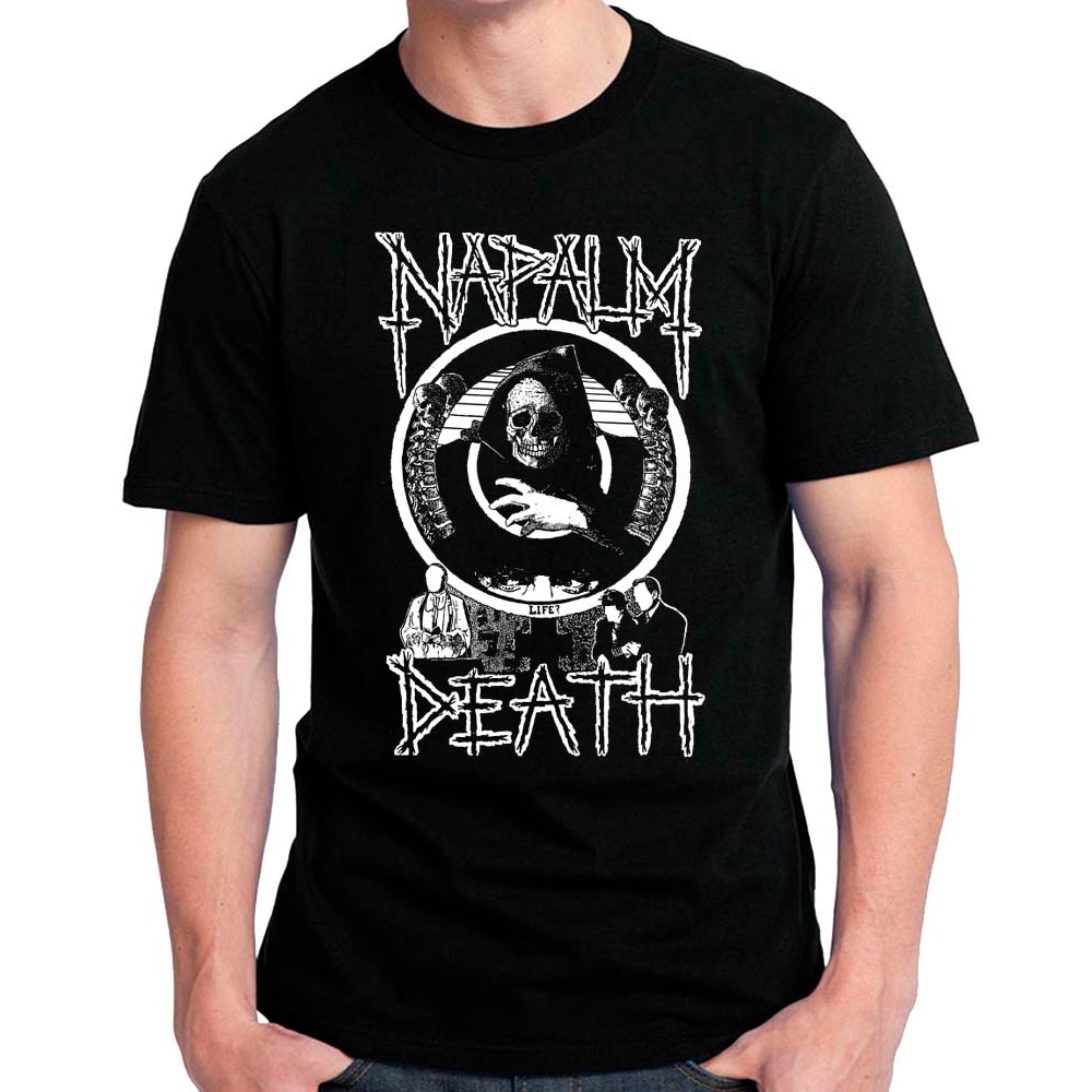 NAPALM DEATH life - camiseta, babylook, regata, manga longa e blusa moletom