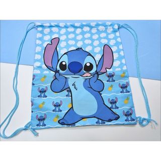 Mochila, Mochila Saco, Mochila infantil, Mochilinha Stitch 25x30 cm