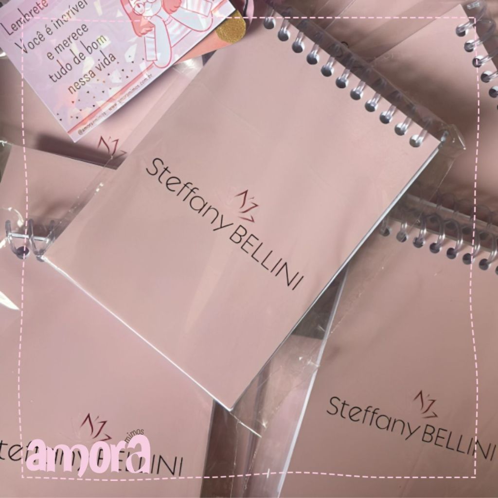 Bloquinho de Notas Personalizado Com Logo  Mimo para Clientes com NF-e - Lembrancinha Empresarial