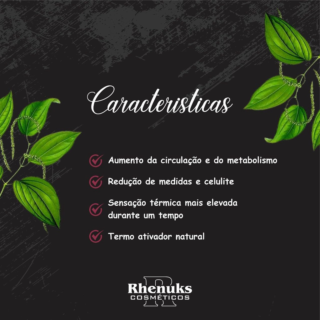 5Und Gel Pimenta Negra 200g Redutor de Medidas