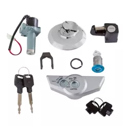 Kit Ignição Conjunto De Travas Contato Bloqueador Cg Titan 150 2004 Até 2008