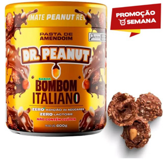 Pasta Amendoim Dr Peanut com Whey Proten 600g
