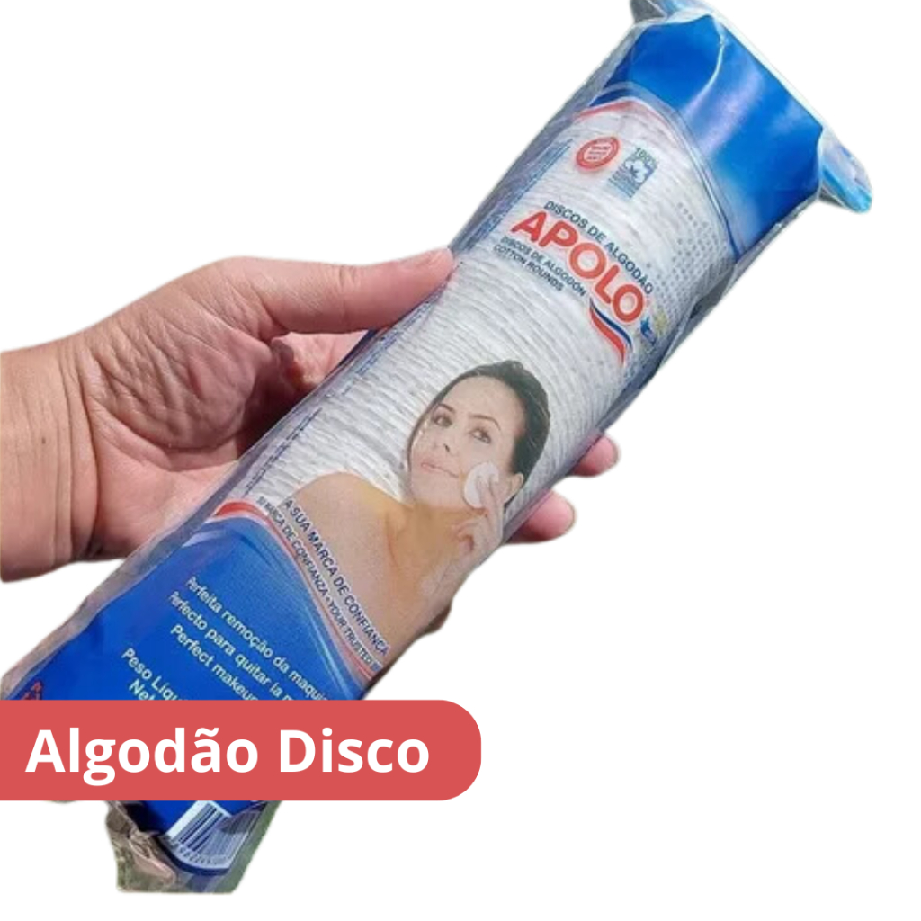 Algodão Formato Discos Apolo - 70g