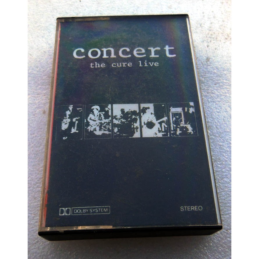 Fita K7 The Cure - Concert The Cure Live - Nacional 1985 - Polydor
